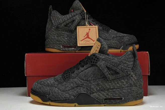 NRG - Denim Retro Levis  Air Black Jordan 4 Levis AO2571-001 0416